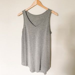 a.n.a grey tank top